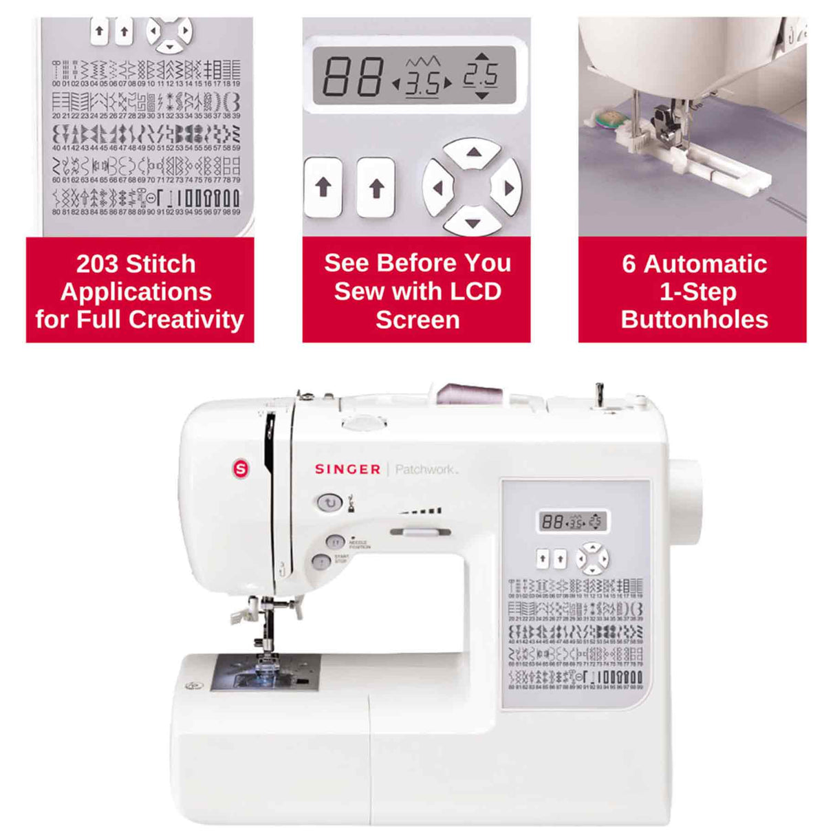 SINGER Patchwork 7285Q Sewing & Quilting Machine