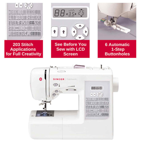 SINGER Patchwork 7285Q Sewing & Quilting Machine