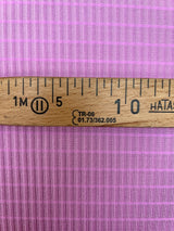 Pink Polyamide Elastane Ribbed Knit