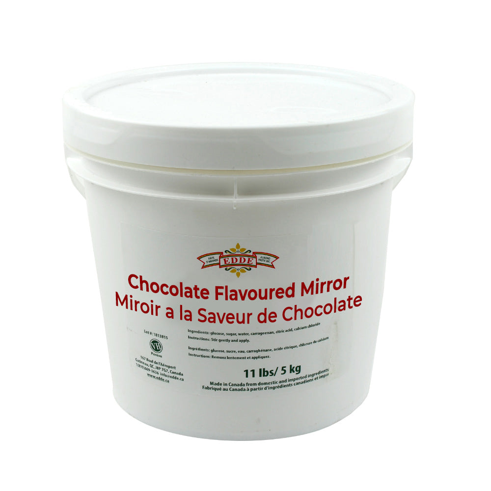 EDDE Chocolate Mirror Glaze, 11 Lbs