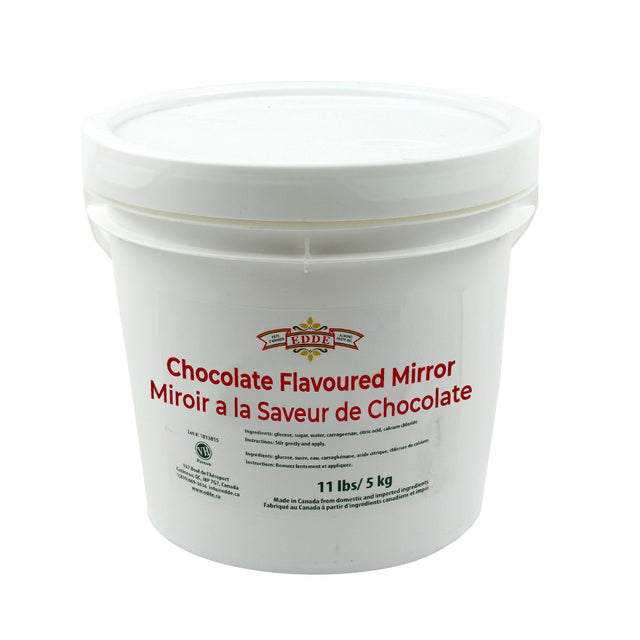 EDDE Chocolate Mirror Glaze, 11 Lbs