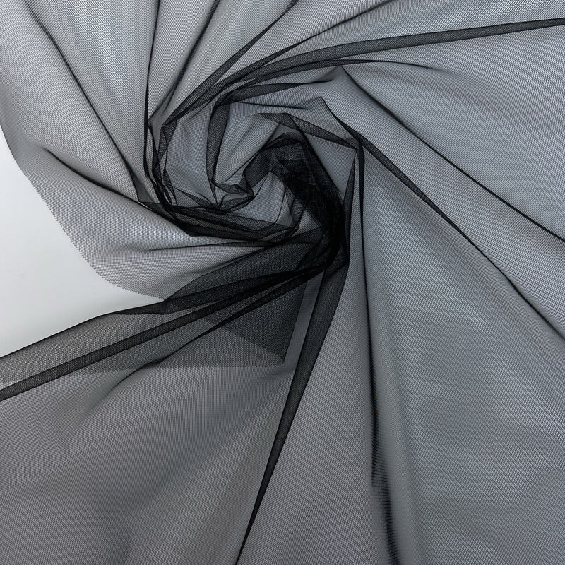 Polyamide Mesh Fabric Black