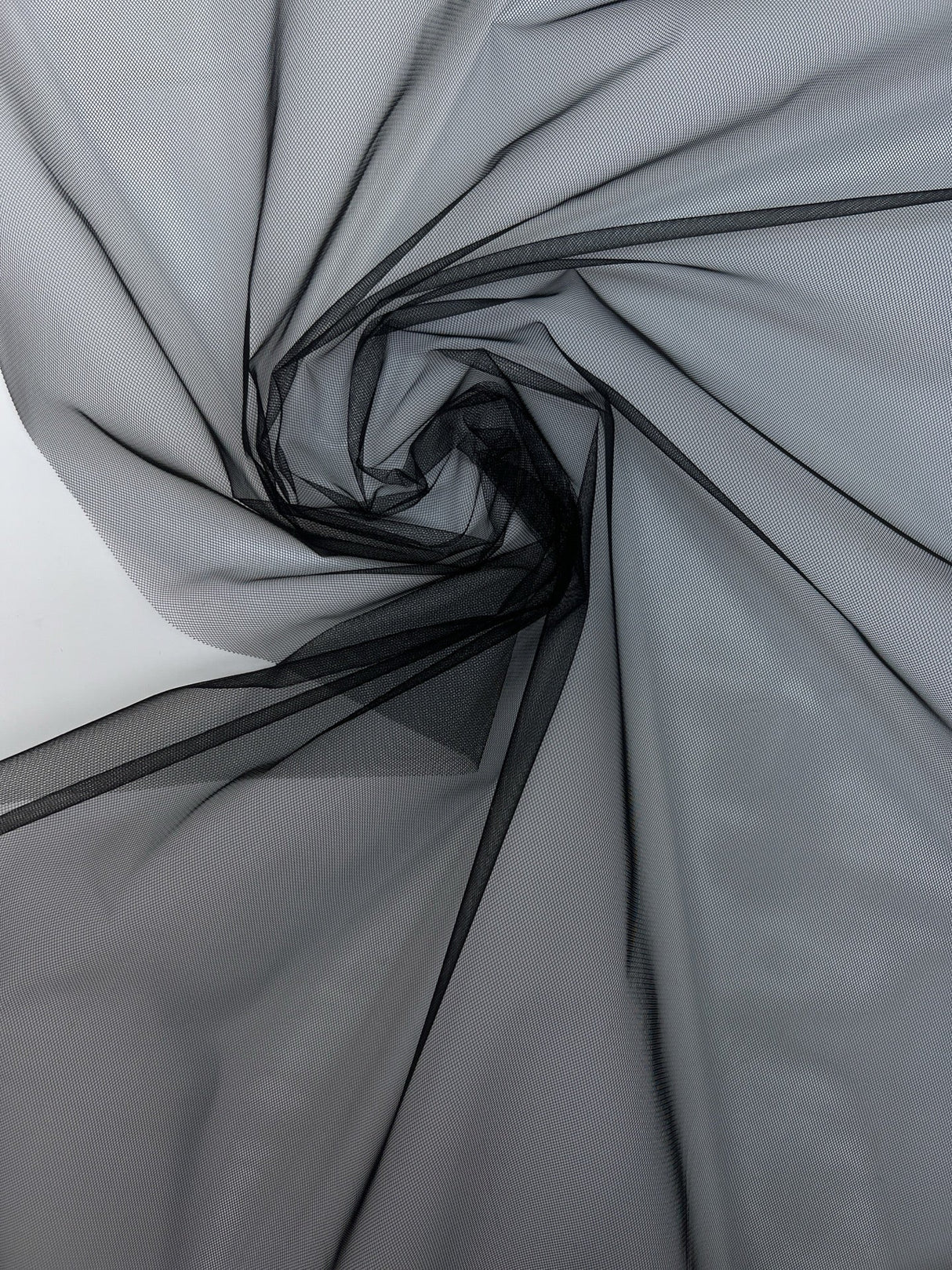 Polyamide Mesh Fabric Black