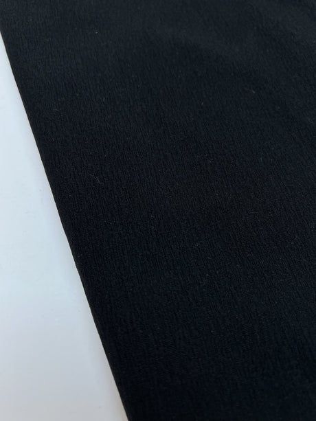 Viscose Polyamide Knitted Stretch Fabric White Brown
