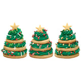 DecoPac Trees & Dots Sprinkle Mix Quins Jimmies Sprinkles 20.5 oz. handheld container