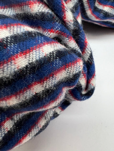 Cotton Flannel Striped Checked