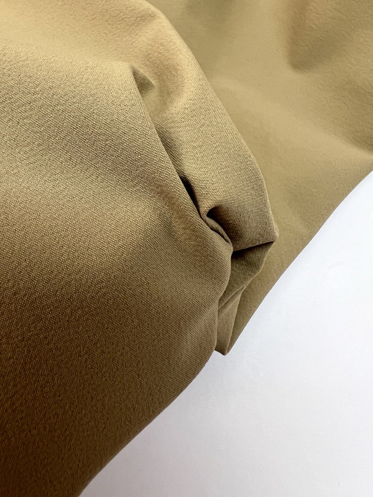 Polyamide Elastane Crepe Fabric Brown Beige