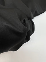 Black Stretch Knitted Fabric