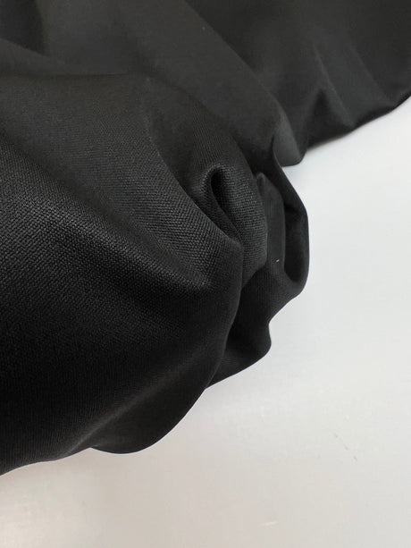 Black Stretch Knitted Fabric