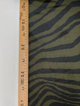 Polyester Chiffon Animal Print Green