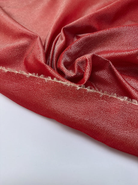 Red Golden Blend Fabric
