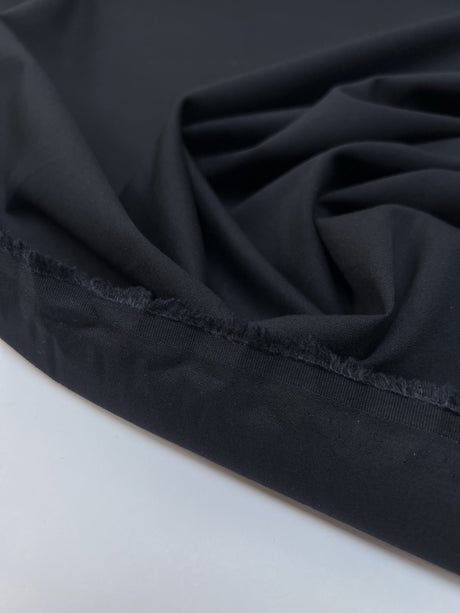 Blue Stretch Polyester Woven Fabric