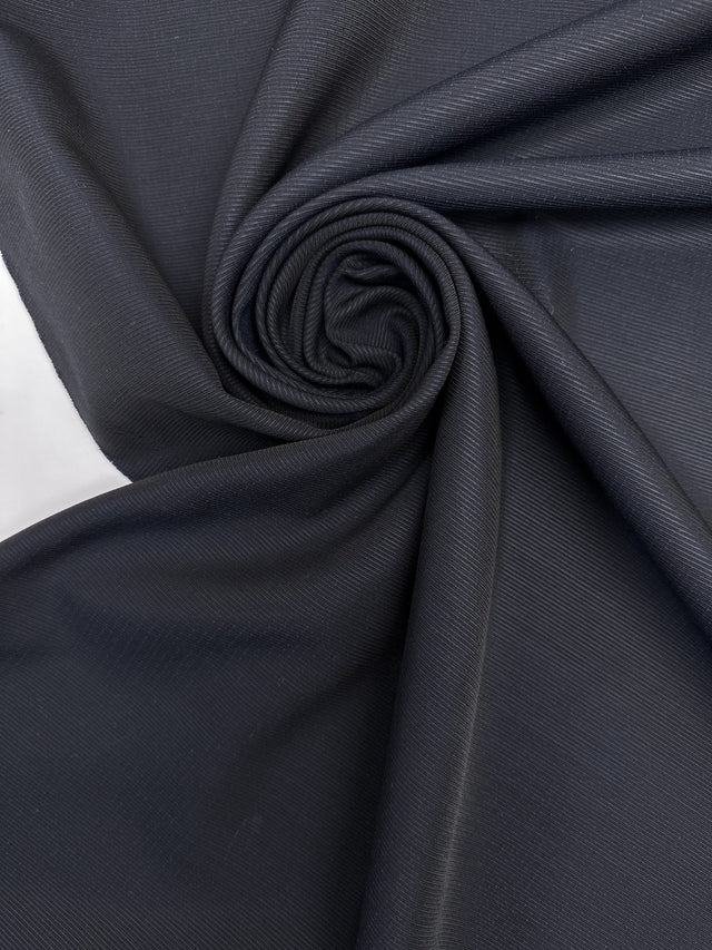 Wool Suit Fabric Blue Black