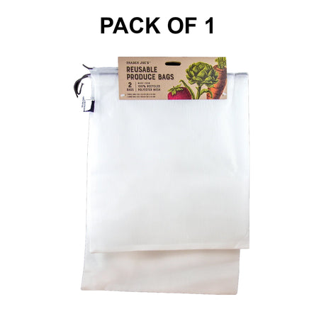 Trader Joe's Reusable Eco Bags, 100% Recycled Polyester