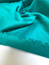 Cotton Elastane Woven Green