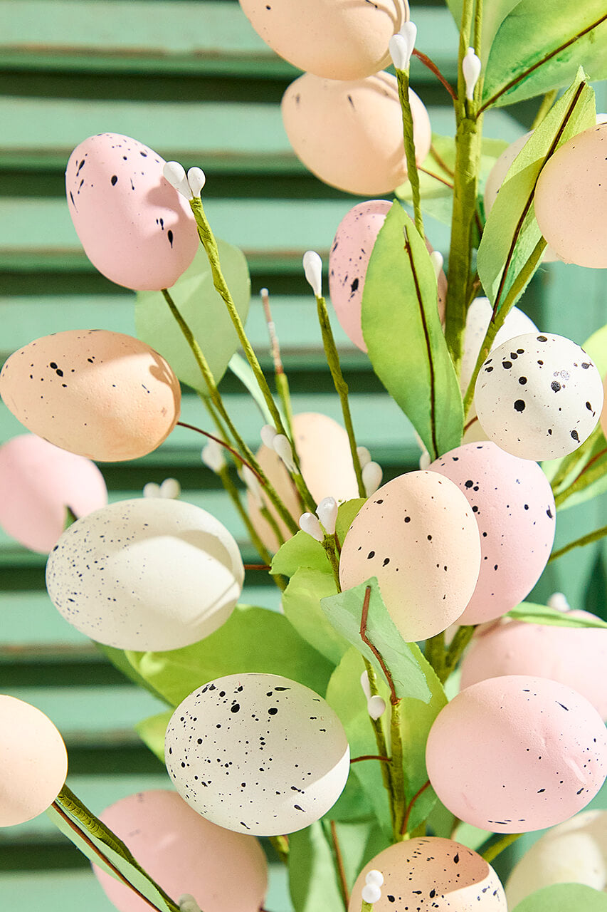 21" Multi-color Egg Easter Tree