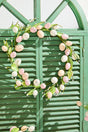 14" Egg & Leaf Wreath - Large