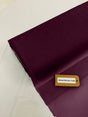 Eggplant Bridal Illusion Polyester Tulle Fabric - Eggplant Sheer Tulle, 108" Width (1 Roll)