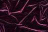Stretch Velvet Spandex Fabric - Solid, 58" Width (1 Yard)