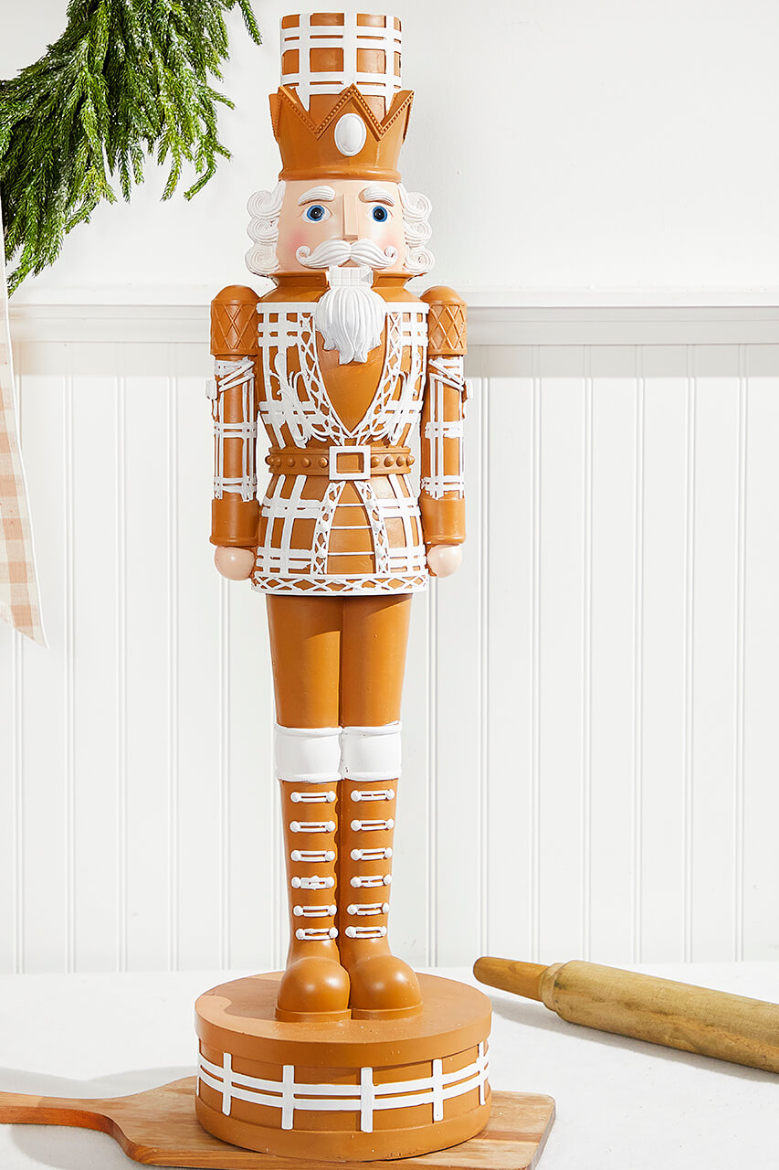 35" Gingerbread Nutcracker