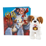 Elf Pets A Saint Bernard Tradition Heartwarming Christmas Story Book Set with Plush Pup