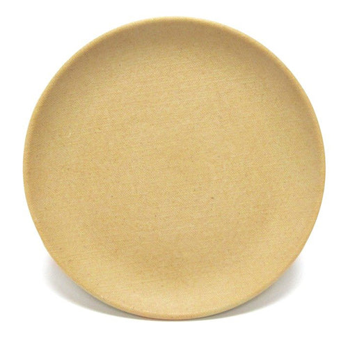 Elite Global Solutions ECO1111R Greenovations 11" Rattan-Colored Round Plate - Case of 6