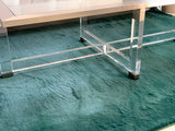 Machine-Made Faux Fur Rug Faux Fur Fabric - Plush Faux Chinchilla Texture, Indoor Use Only (1 Piece)