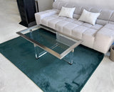 Machine-Made Faux Fur Rug Faux Fur Fabric - Plush Faux Chinchilla Texture, Indoor Use Only (1 Piece)