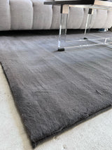 Machine-Made Faux Fur Rug Faux Fur Fabric - Plush Faux Chinchilla Texture, Indoor Use Only (1 Piece)