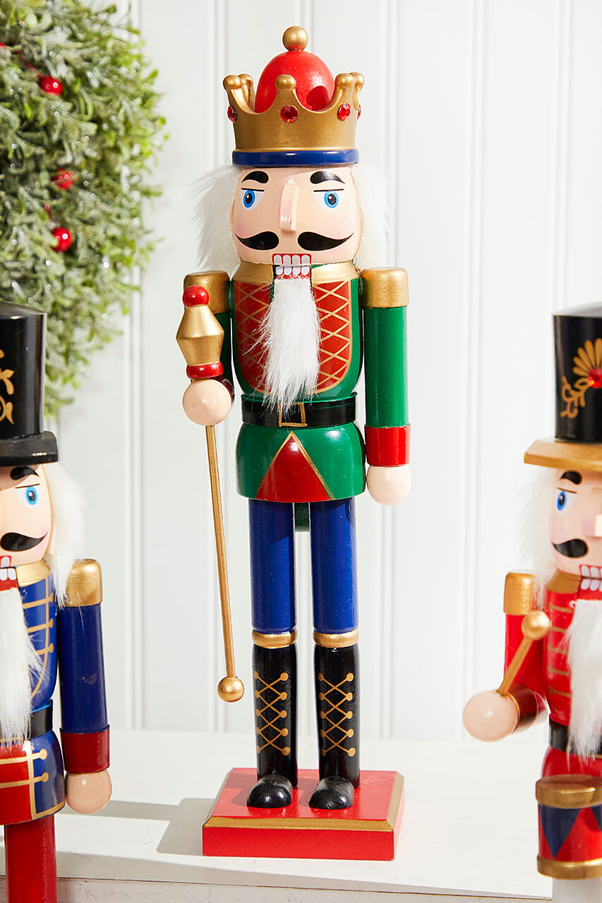15" Traditional Nutcracker - 3 Assorted