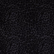 Embossed Leopard Interlock Polyester Spandex Fabric - Black Embossed Leopard, 58-60" Width, 240 GSM (1 Yard)