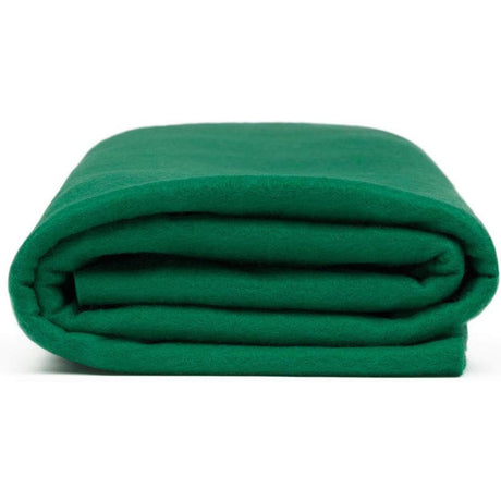 Emerald Green Felt Acrylic Fabric - Emerald Green, 72" Width, 1.6Mm Thick (1 Yard)