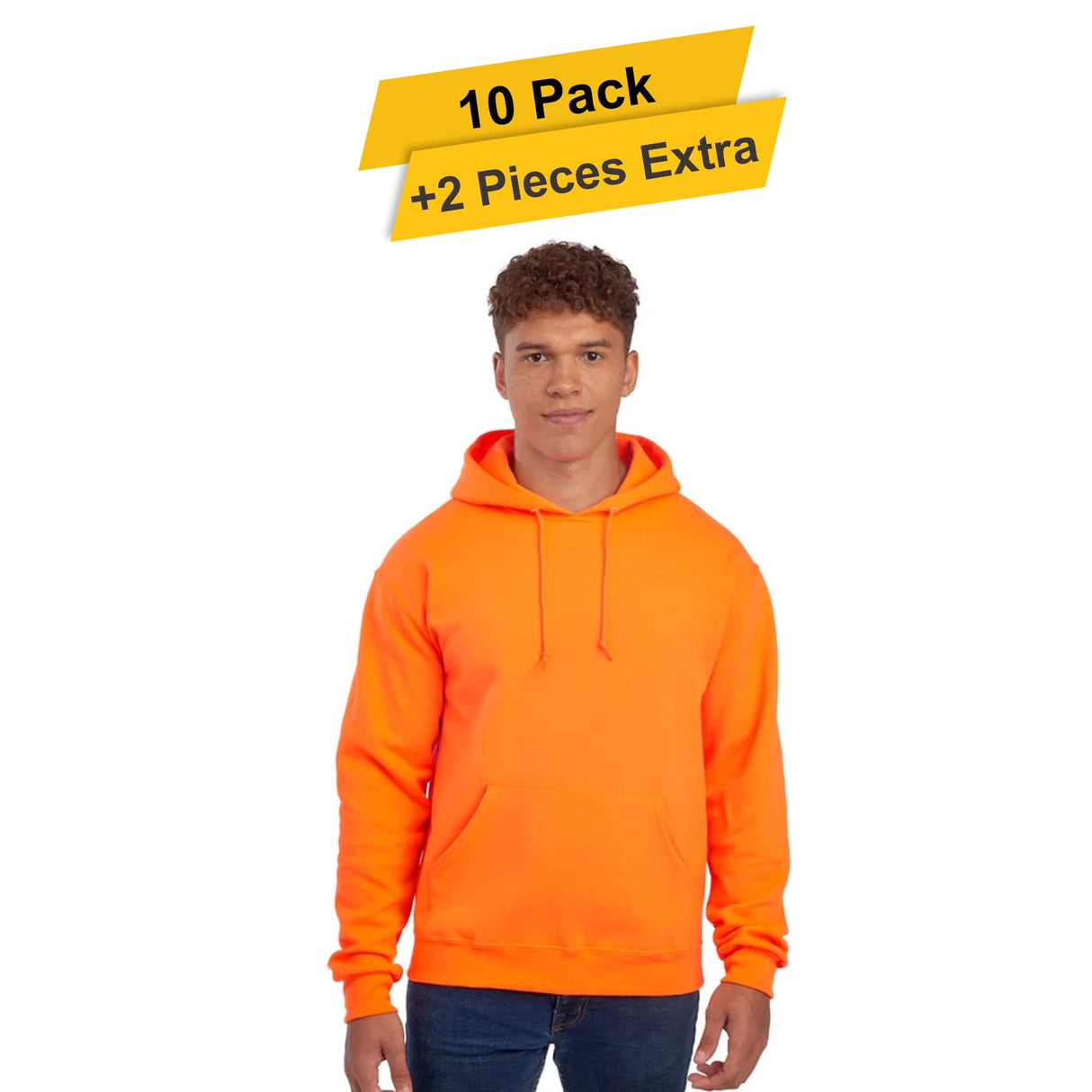 Nublend Hooded Sweatshirt  10 Pack Cotton