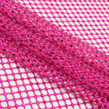 Diamond Fishnet Rhinestone Mesh