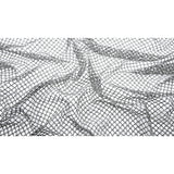 Diamond Fishnet Rhinestone Mesh