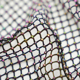 Diamond Fishnet Rhinestone Mesh