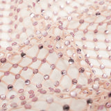 Diamond Fishnet Rhinestone Mesh
