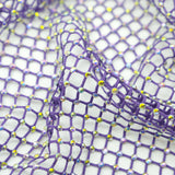Diamond Fishnet Rhinestone Mesh