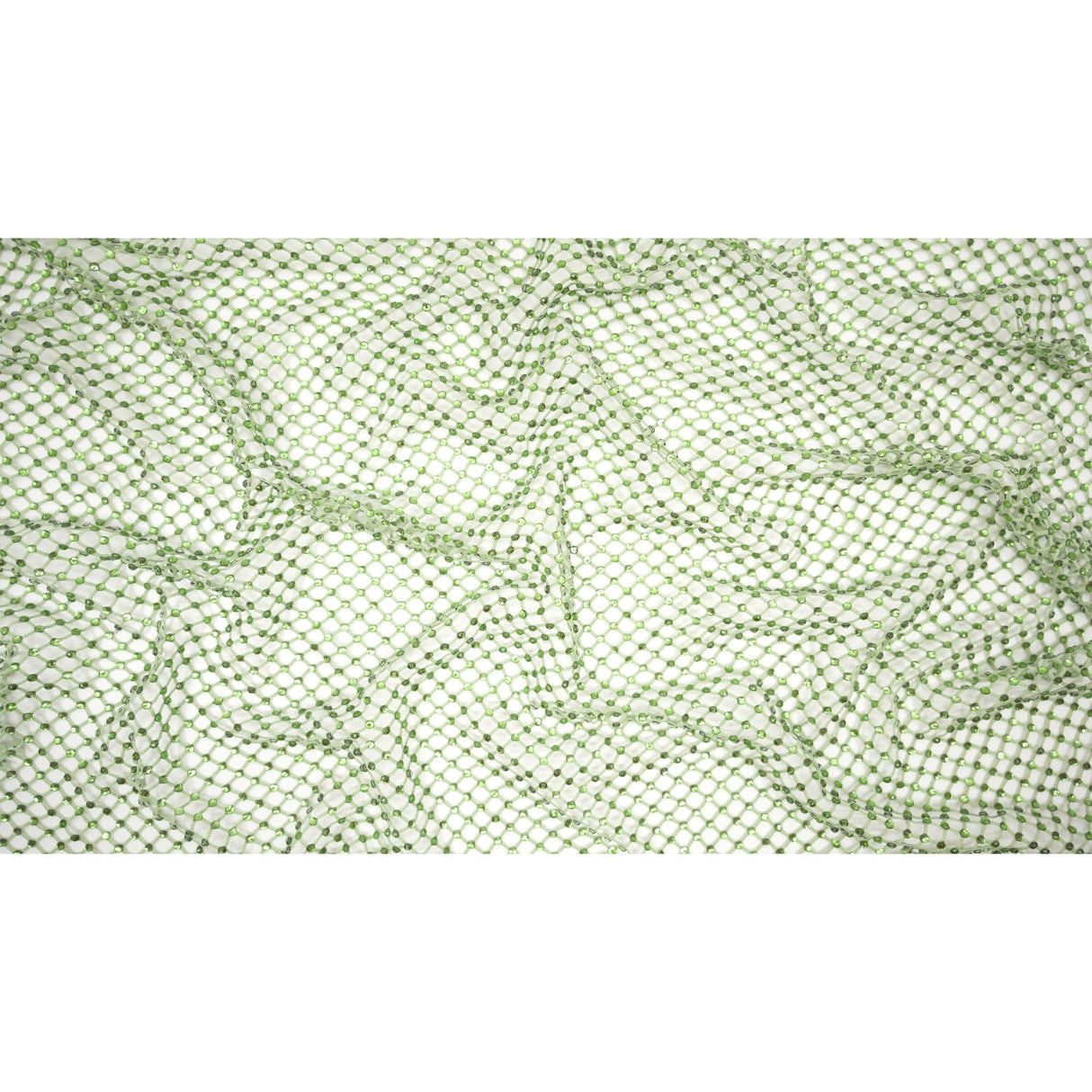 Diamond Fishnet Rhinestone Mesh