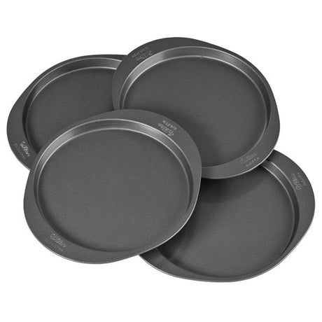 Wilton Easy Layers! Round Layer Cake Pans Set, 4-Piece