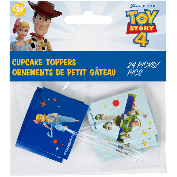 Wilton Disney Pixar Toy Story 4 Cupcake Toppers, 24-Count
