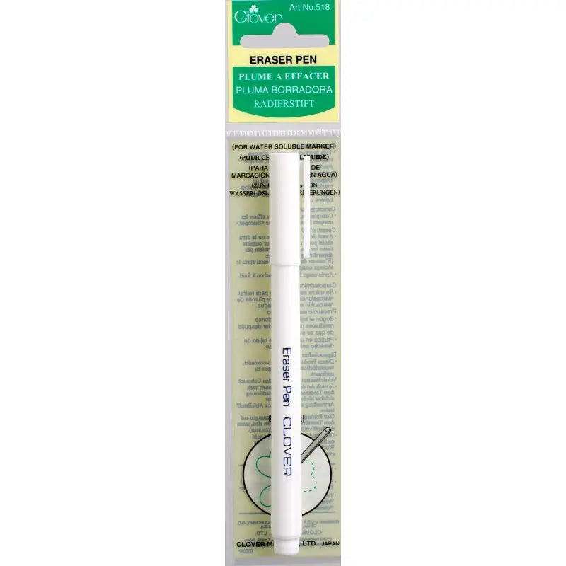 Eraser Pen for Water-Soluble Marks