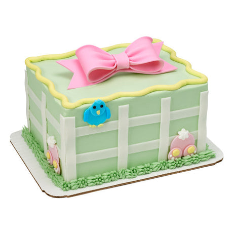 Pastel Assortment Gum Paste Bows cake toppers