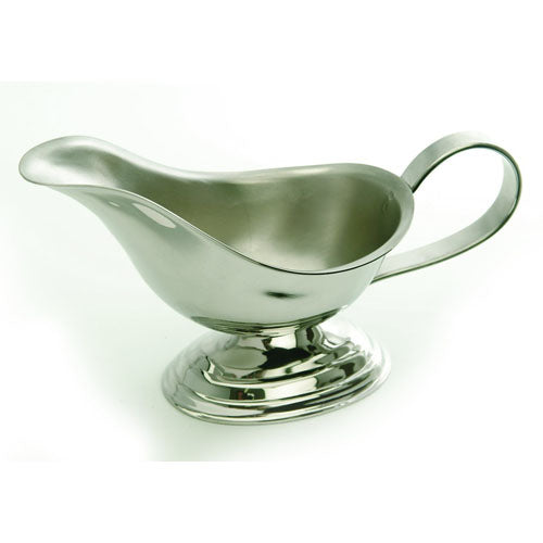 Eastern Tabletop Gravy Boat - 5 oz., Stainless Steel