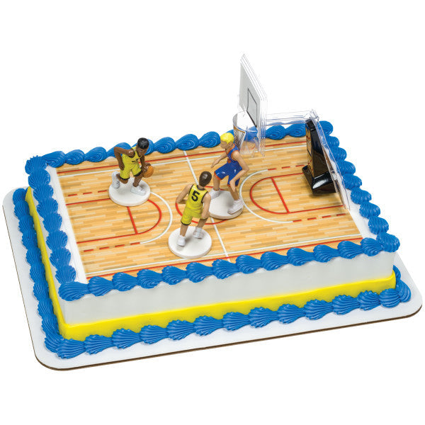 Basketball All Net Cake Decorating Kit Topper Set