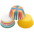 Wilton Rainbow, Striped and Yellow Standard Baking Cups, 75-Count