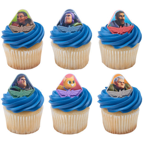 Disney and Pixar's Lightyear Blast! Cake Cupcake Rings - 72 per order