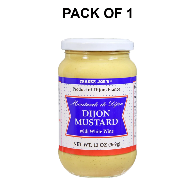 Trader Joe’s Dijon Mustard with White Wine - Flavorful & Versatile Snack