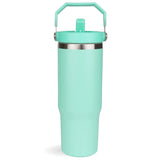 22 oz Everyday Flip Straw Tumbler- Aqua