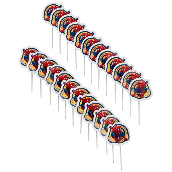 Wilton Marvel Ultimate Spider-Man Cupcake Toppers, 24-Count